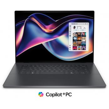 XPS DA16260 Copilot+ PC Intel Core Ultra X7 358H Portátil 40,6 cm (16") Pantalla táctil 3.2K 32 GB LPDDR5x-SDRAM 1 TB SSD Wi-Fi 