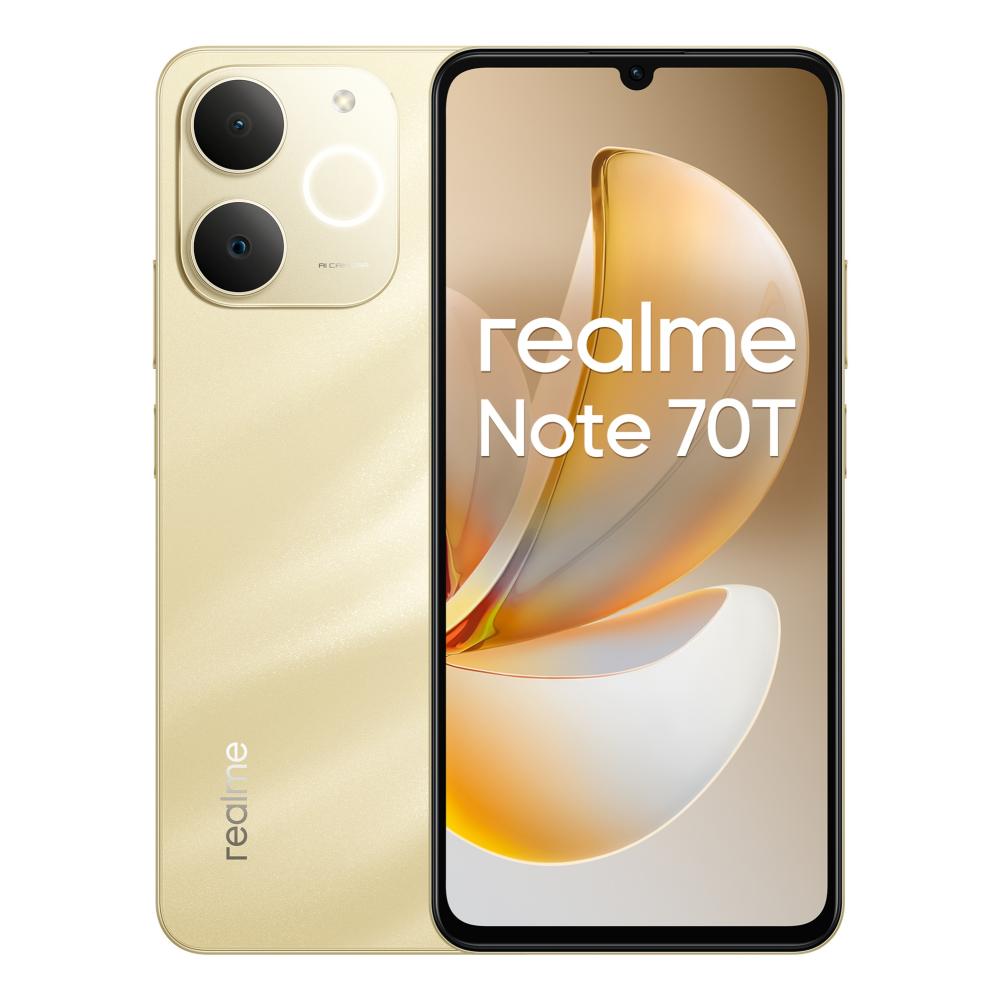 Note 70T 17,1 cm (6.74") SIM doble Android 15 4G USB Tipo C 4 GB 128 GB 6000 mAh Oro