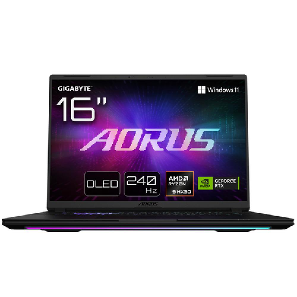 AORUS MASTER 16 Gaming Laptop - 16.0, 240Hz OLED, AMD Razen 9 9955X3D, NVIDIA RTX 5090 GPU, 32GB DDR5 5600MHz, 1TB SDD, Win 11 