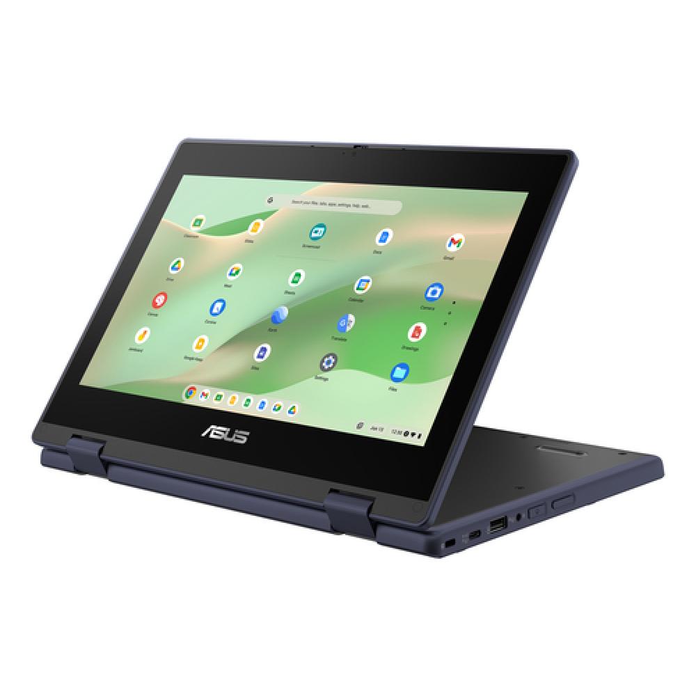 Chromebook CR11 Flip CR1104FTA-NS0379 - Ordenador Portátil 11.6" HD (Intel N N150, 4GB RAM, 64GB eMMC, Graphics, ChromeOS) Gris 