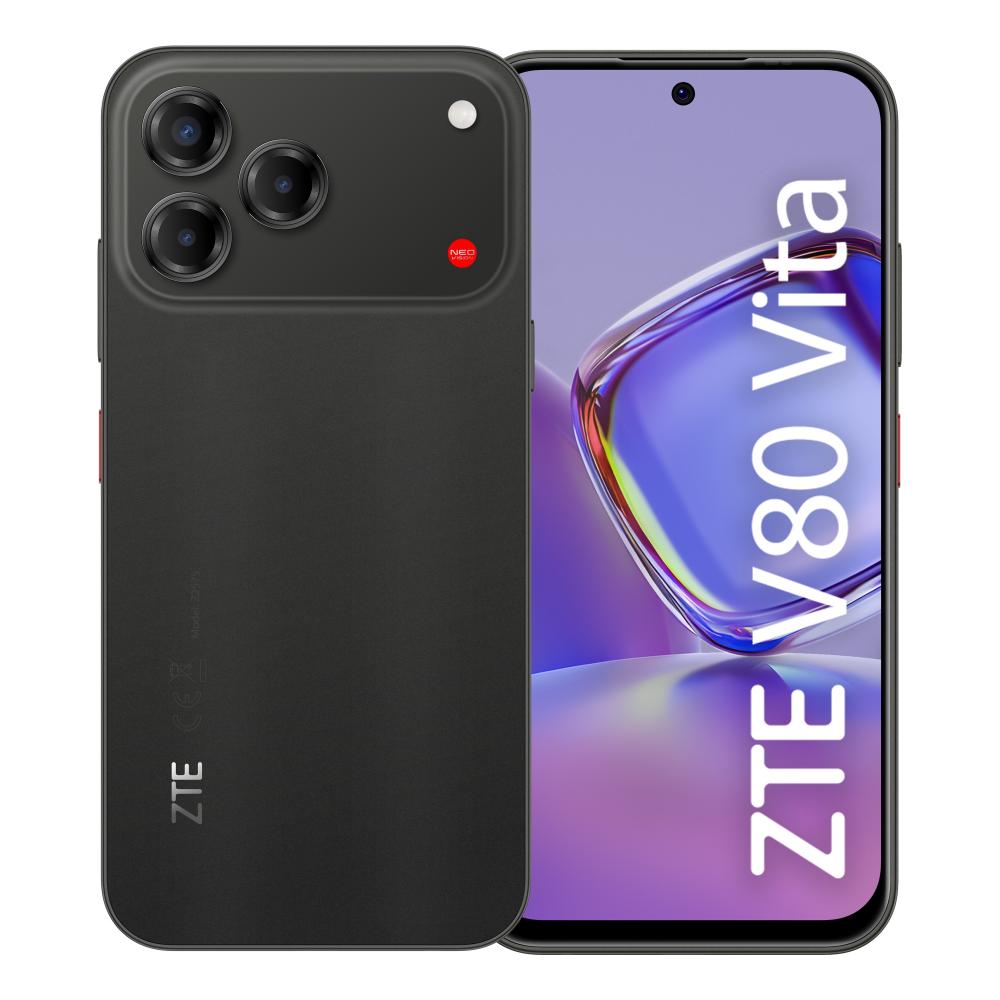 V80VITA256BLK smartphones 17,1 cm (6.75") Ranura híbrida Dual SIM Android 16.0 4G USB Tipo C 4 GB 256 GB 5000 mAh Negro