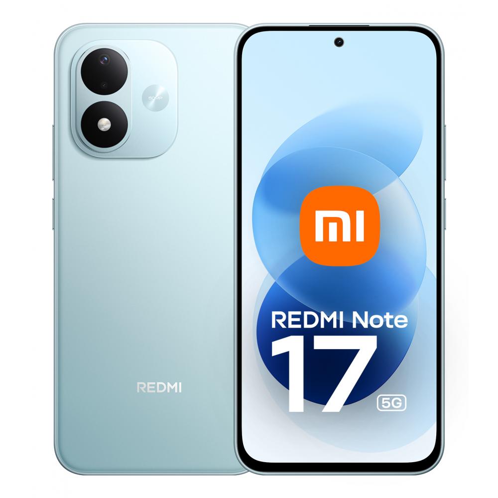 Redmi Note 17 5G 17,8 cm (6.99") SIM doble USB Tipo C 6 GB 256 GB 7700 mAh Verde azulado