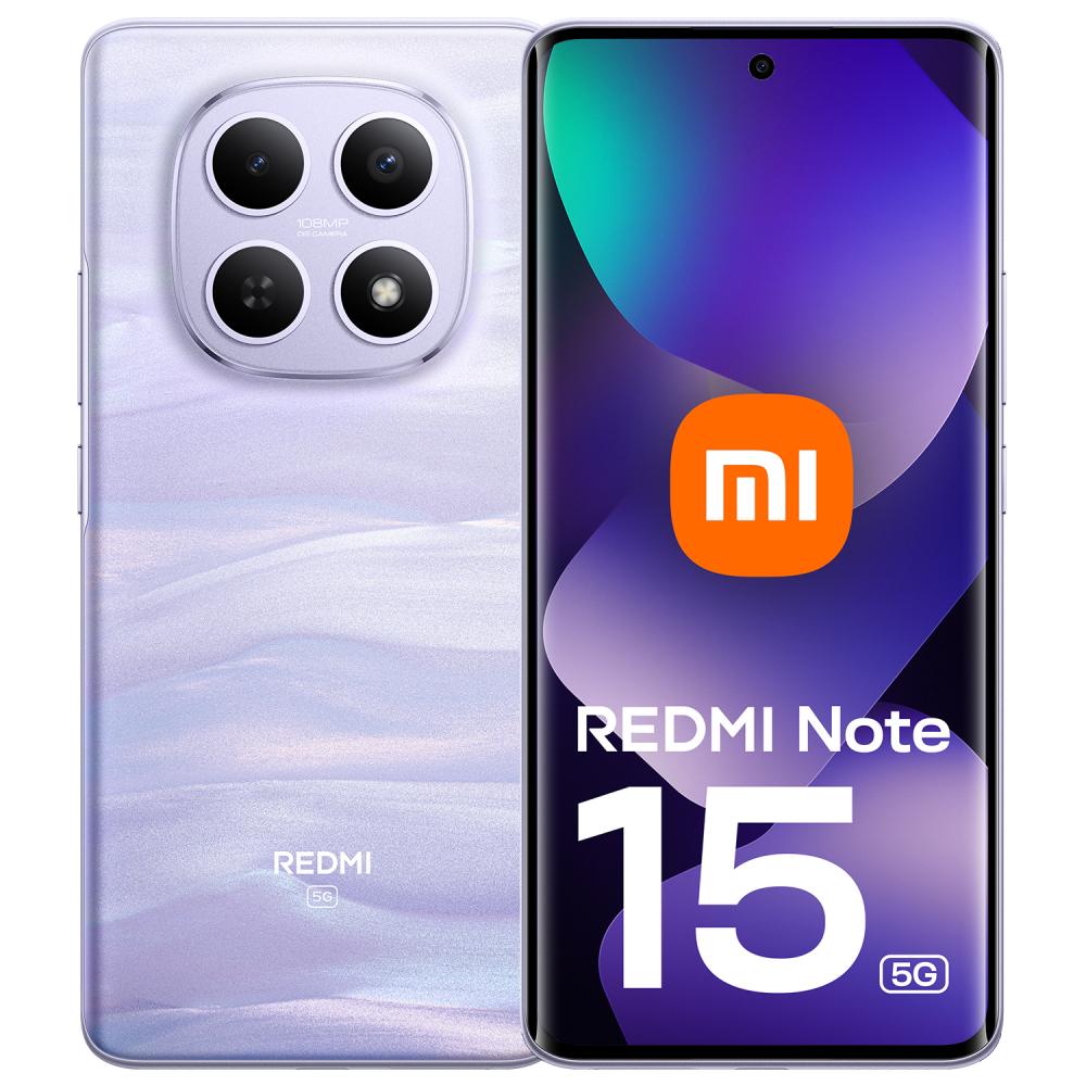 Redmi Note 15 5G 17,2 cm (6.77") 12 GB 512 GB 5520 mAh Púrpura
