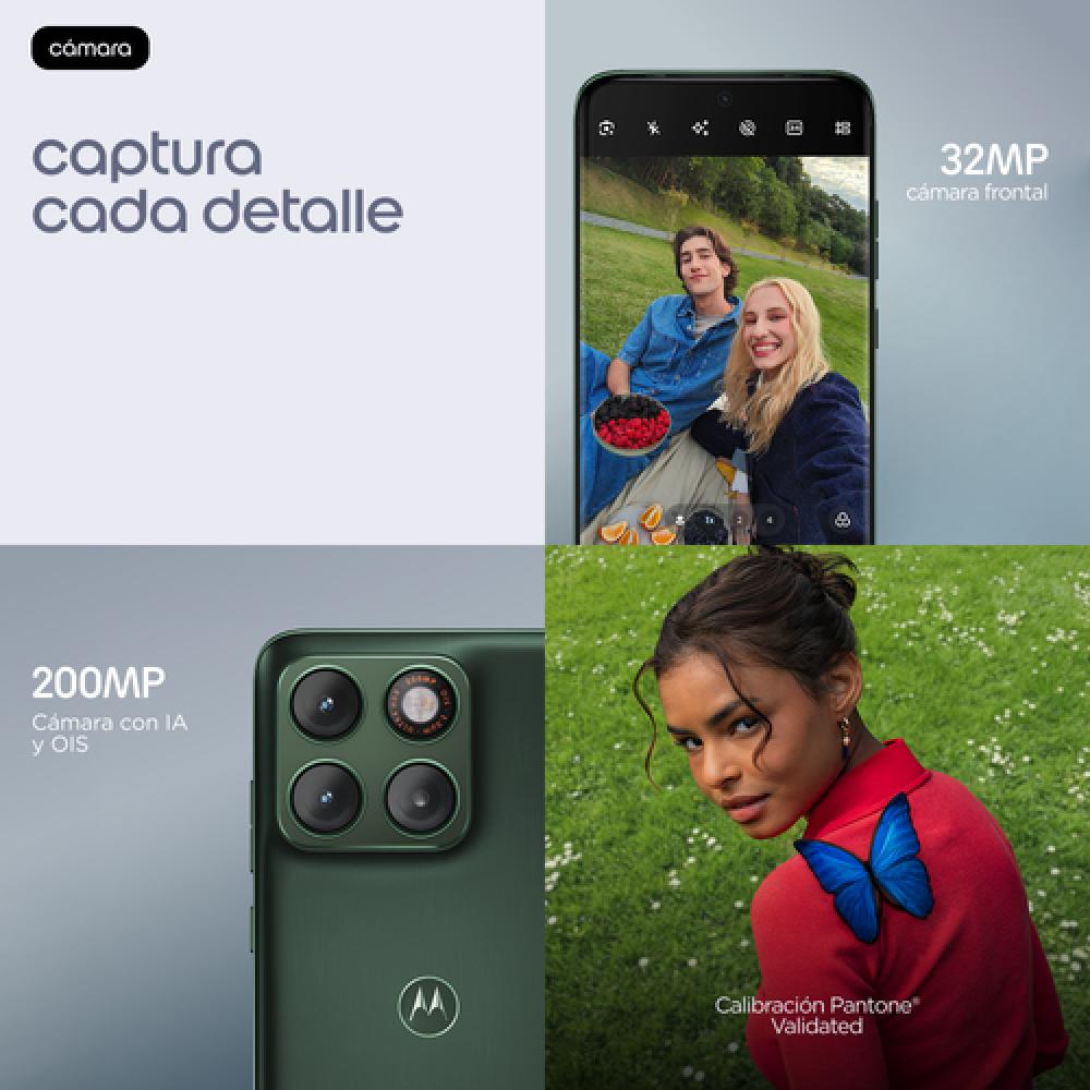 edge plus edge 70 plus 17,2 cm (6.78") SIM doble Android 16.0 5G USB Tipo C 8 GB 256 GB 6500 mAh Verde oscuro
