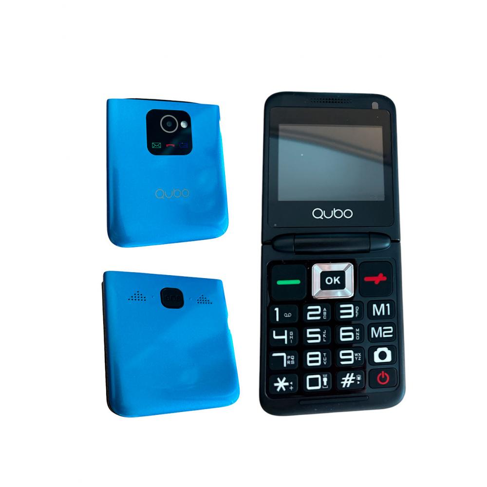X-10BK 6,1 cm (2.4") Azul Teléfono con cámara