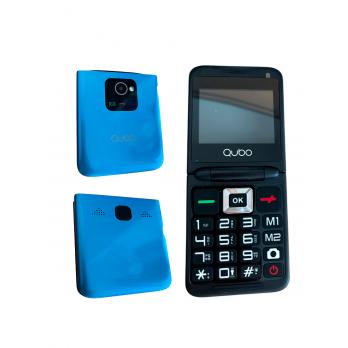 X-10BK 6,1 cm (2.4") Azul Teléfono con cámara