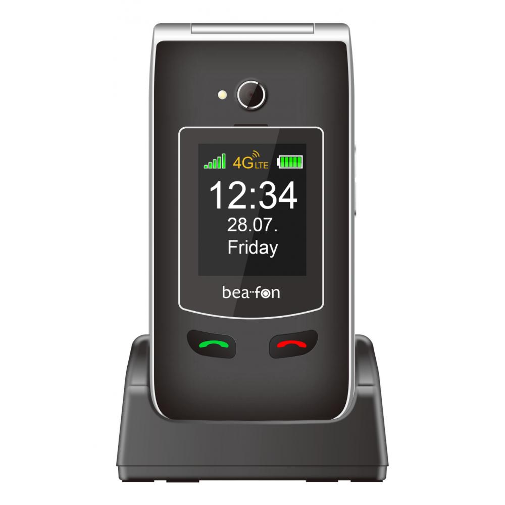 SL645plus LTE 7,11 cm (2.8") 120 g Negro, Plata Teléfono con cámara