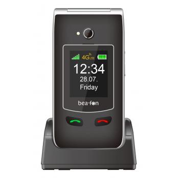 SL645plus LTE 7,11 cm (2.8") 120 g Negro, Plata Teléfono con cámara