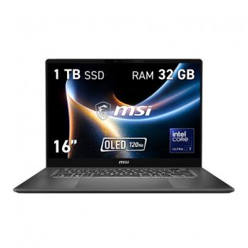 Prestige 16 AI+ C3MG-253ES Copilot+ PC Intel Core Ultra 7 355 Portátil 40,6 cm (16") 2.8K 32 GB LPDDR5x-SDRAM 1 TB SSD Wi-Fi 7 (