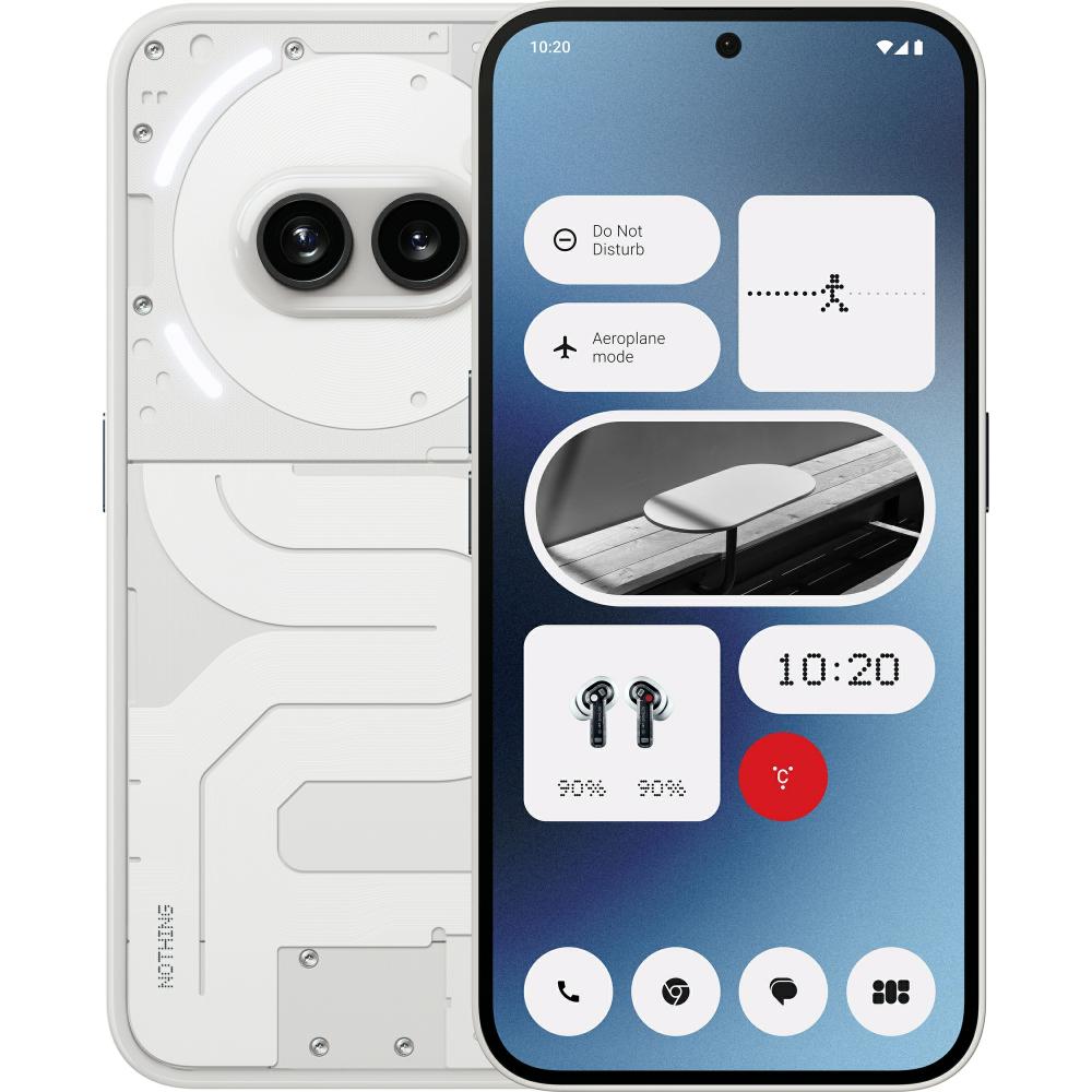 Phone (2a) 17 cm (6.7") SIM doble Android 14 5G USB Tipo C 12 GB 256 GB 5000 mAh Blanco