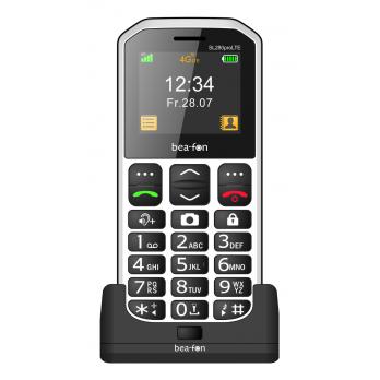 SL280pro LTE (4G) 5,08 cm (2") Negro, Plata, Blanco Teléfono para personas mayores