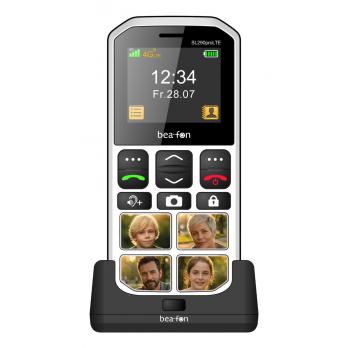 SL290pro LTE (4G) 5,08 cm (2") Negro, Blanco Teléfono para personas mayores