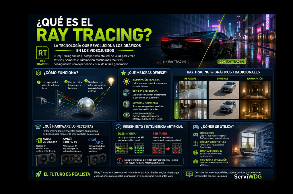 ¿Qué es el Ray Tracing? La tecnología que revoluciona los gráficos en los videojuegos