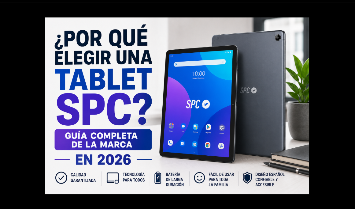 ¿Por qué elegir una tablet SPC? Guía completa de la marca en 2026
