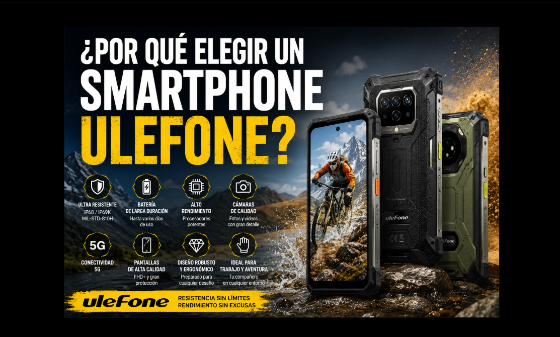 ¿Por qué elegir un smartphone Ulefone? Guía completa de la marca en 2026