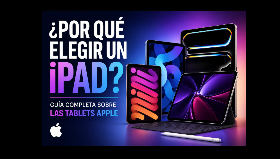 ¿Por qué elegir un iPad? Guía completa sobre las tablets Apple en 2026