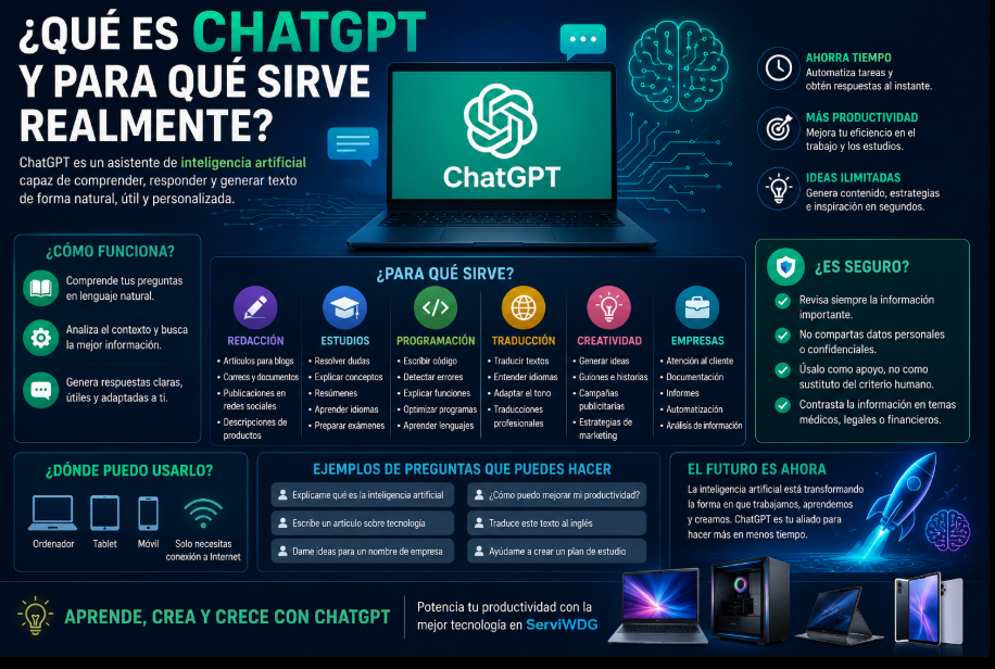¿Qué es ChatGPT y para qué sirve realmente? La guía definitiva para entender la inteligencia artificial