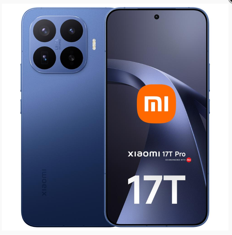 Xiaomi 17T Pro 12 GB + 512 GB: potencia, autonomía y fotografía de nivel profesional