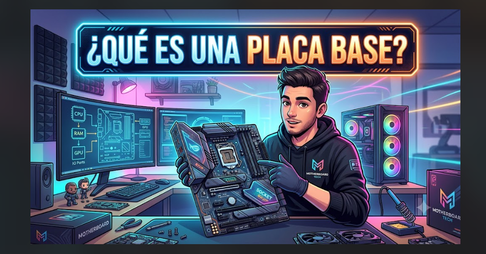 ¿Qué es una placa base? La guía completa para entender el corazón de tu ordenador