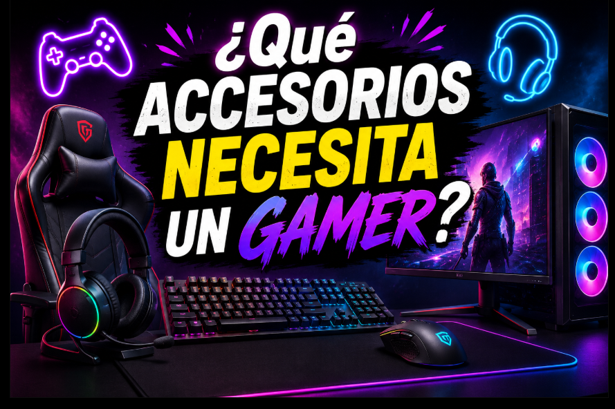 ¿Qué accesorios necesita un gamer? Guía completa para mejorar tu experiencia de juego