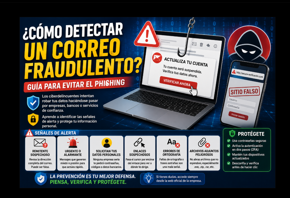 ¿Cómo detectar un correo fraudulento? Aprende a identificar los intentos de phishing