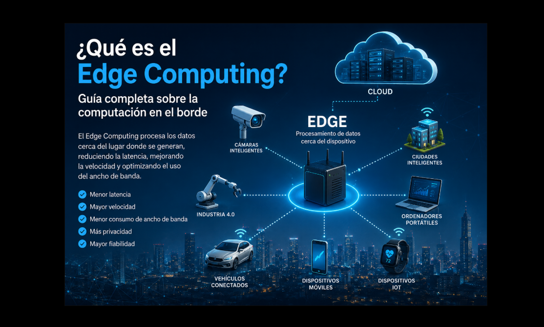 ¿Qué es el Edge Computing? La tecnología que acerca el procesamiento de datos al usuario