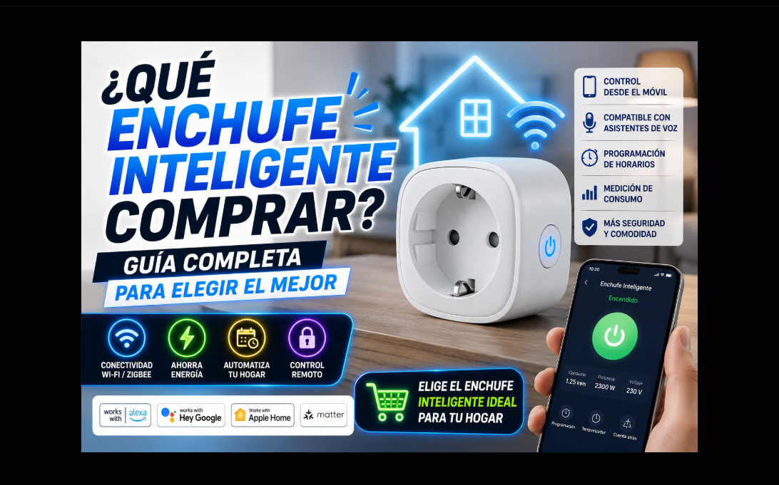 ¿Qué enchufe inteligente comprar? Guía completa para convertir tu hogar en una Smart Home