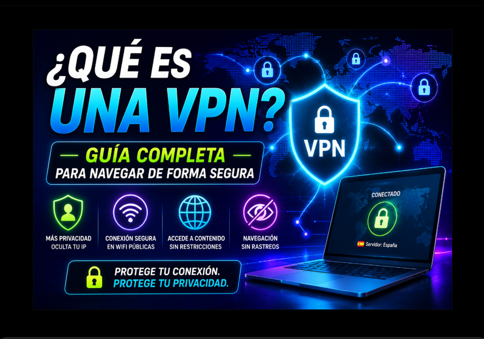 ¿Qué es una VPN? Guía completa para navegar de forma más segura y privada