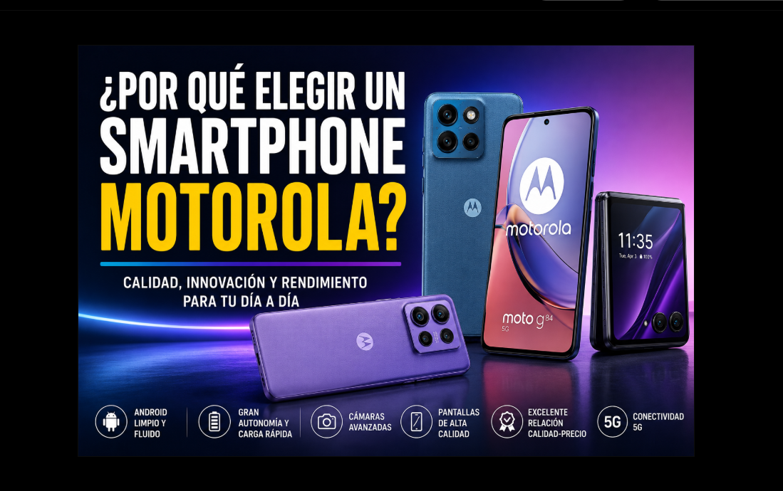 ¿Por qué elegir un smartphone Motorola? Guía completa de la marca en 2026