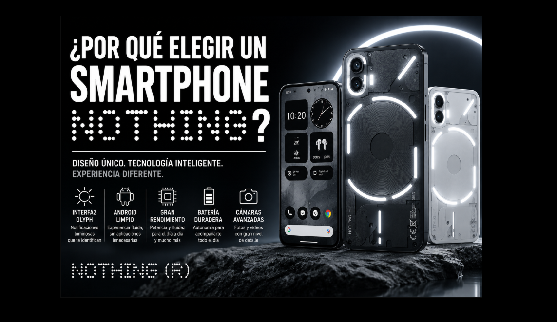 ¿Por qué elegir un smartphone Nothing? Guía completa de la marca en 2026