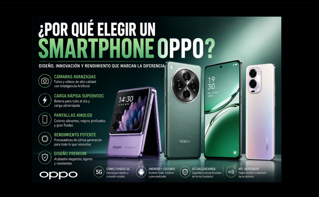 ¿Por qué elegir un smartphone OPPO? Guía completa de la marca en 2026