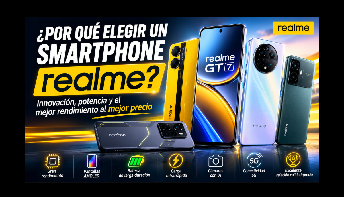 ¿Por qué elegir un smartphone realme? Guía completa de la marca en 2026