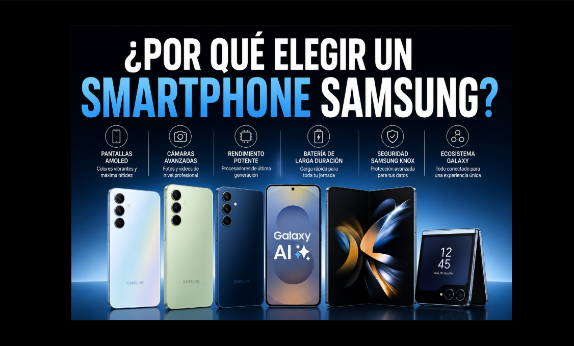 ¿Por qué elegir un smartphone Samsung? Guía completa de la marca en 2026