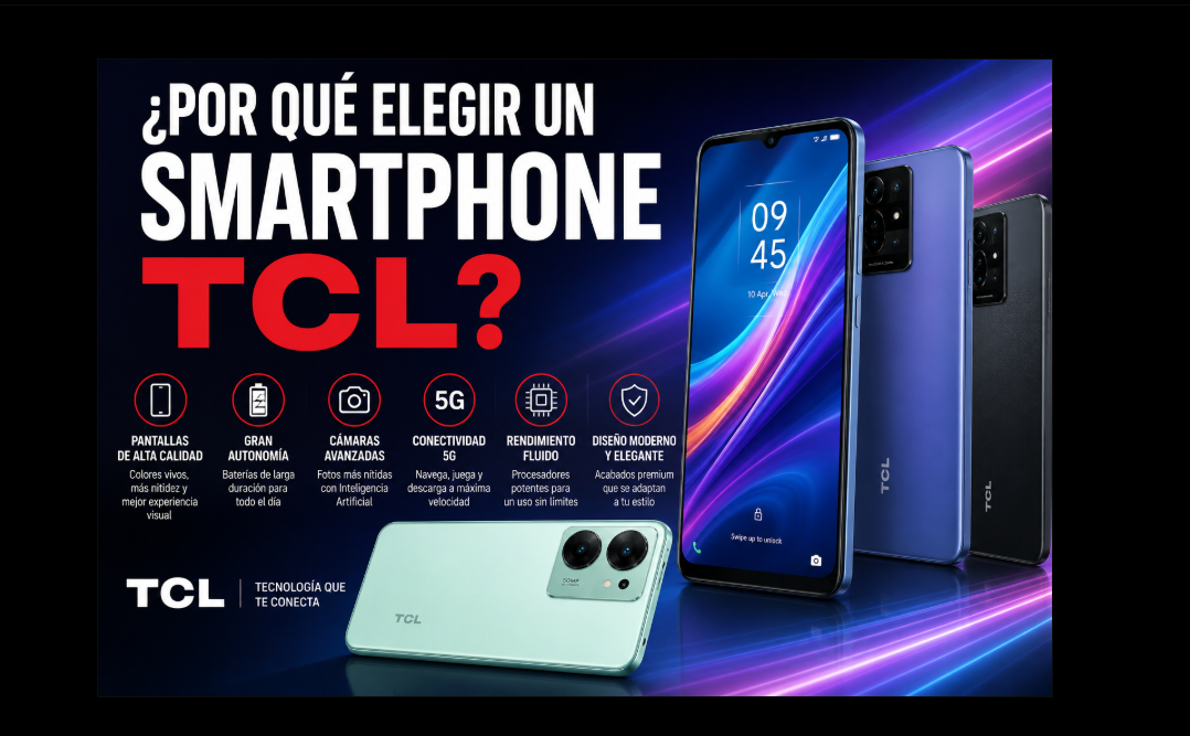 ¿Por qué elegir un smartphone TCL? Guía completa de la marca en 2026