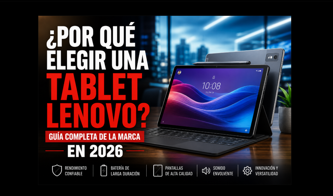 ¿Por qué elegir una tablet Lenovo? Guía completa de la marca en 2026