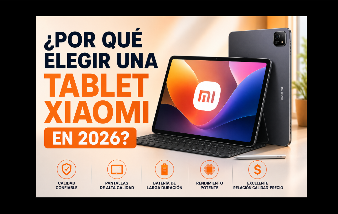 Por qué elegir una tablet Xiaomi? Guía completa de la marca en 2026