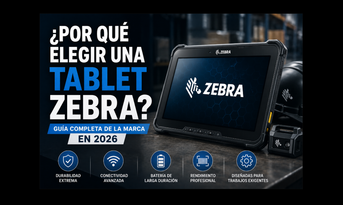 ¿Por qué elegir una tablet Zebra? Guía completa de la marca en 2026