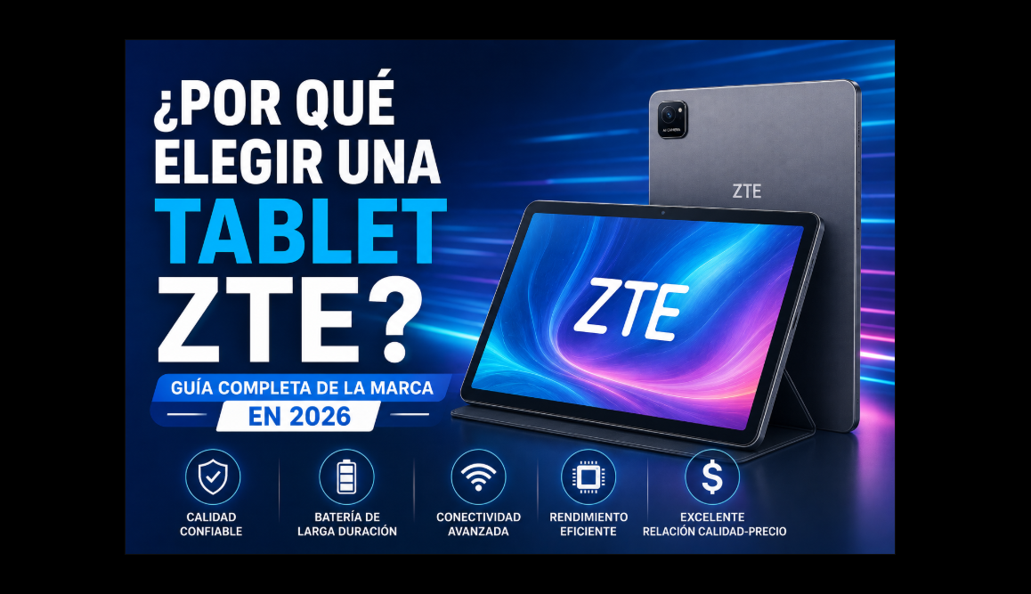 ¿Por qué elegir una tablet ZTE? Guía completa de la marca en 2026