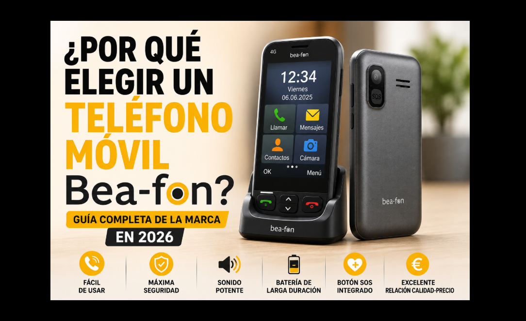 ¿Por qué elegir un teléfono móvil Bea-fon? Guía completa de la marca en 2026
