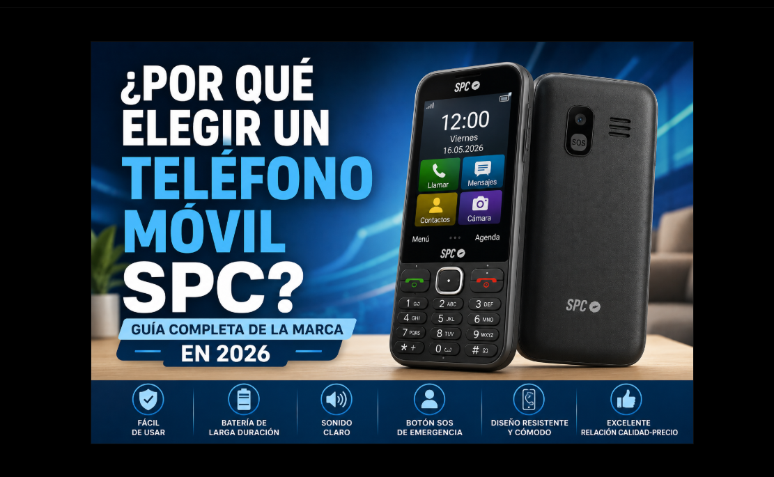 ¿Por qué elegir un teléfono móvil SPC? Guía completa de la marca en 2026