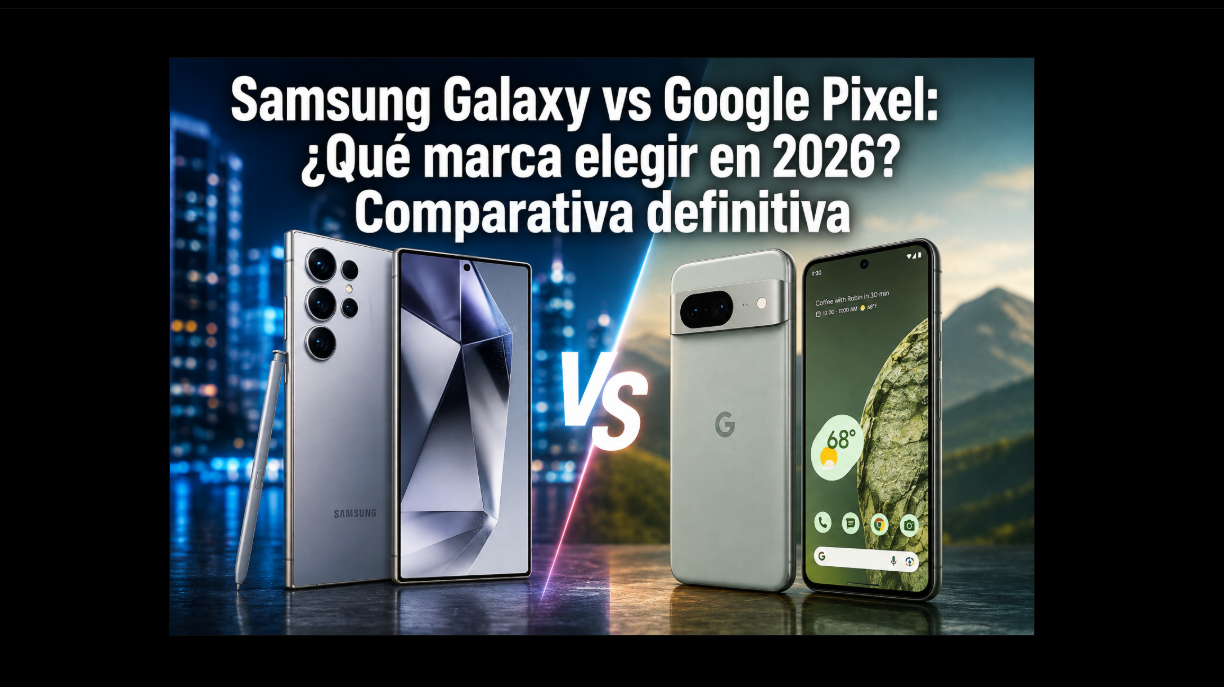 Samsung Galaxy vs Google Pixel: ¿Qué marca elegir en 2026? Comparativa definitiva