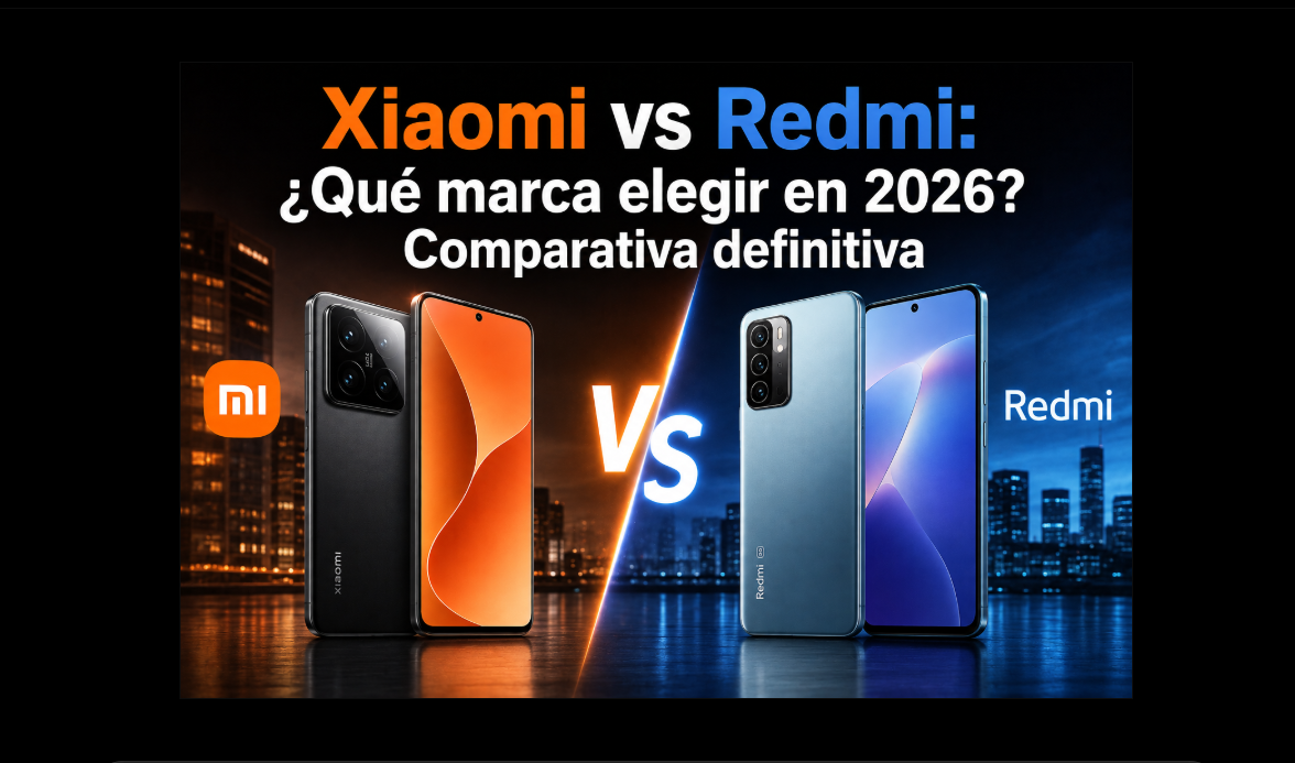Xiaomi vs Redmi: ¿Qué marca elegir en 2026? Comparativa definitiva